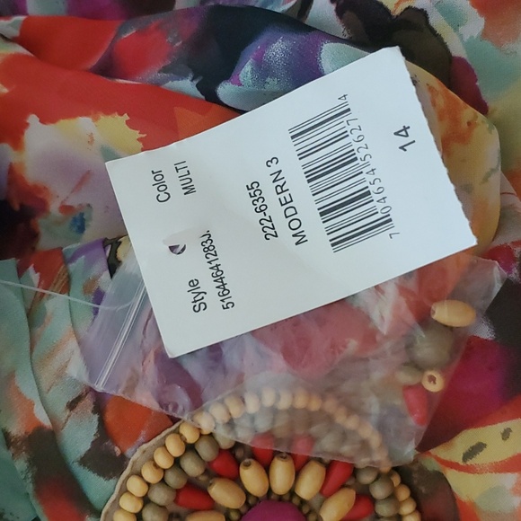ICE Multi-color Modern Dress NWT - Picture 8 of 8